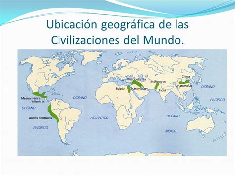 Mapa De El Mundo En Las Primeras Civilizaciones | historia ...