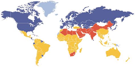 Mapa de escasez de agua en el mundo