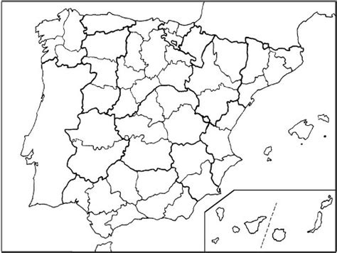 Mapa de espana colorear   Imagui
