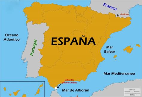 Mapa de España   Mapa Físico, Geográfico, Político ...