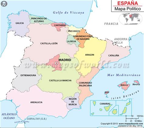 Mapa de España | Mapas | Pinterest