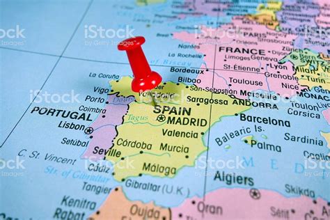 Mapa De España Stock Foto e Imagen de Stock 486528208 | iStock