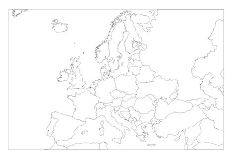Mapa de Europa | Mapamundi para imprimir【Político | Físico ...