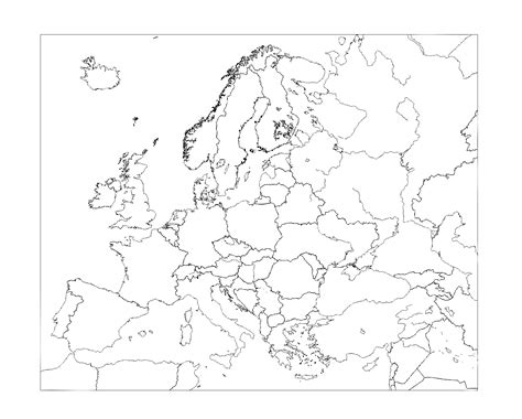 Mapa de Europa ???? Político | Físico | Mudo | Están TODOS