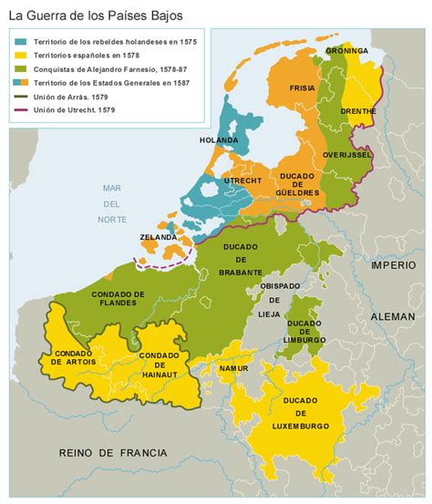 Mapa De Holanda En Europa