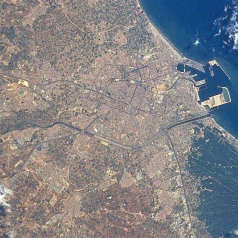 Mapa de Imagen, Foto Satelite, Valencia, España   mapa ...