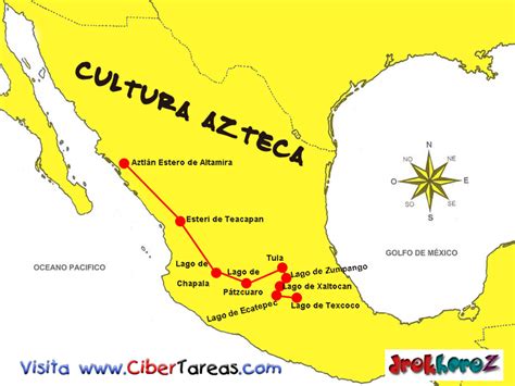 Mapa de la Cultura Azteca | CiberTareas