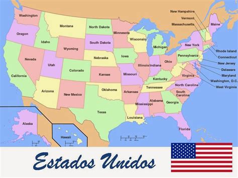 mapa de los estados unidos espanol mapsofworld pa 237 ses ...