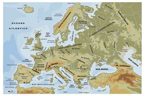 * Mapa de los Países del Continente Europeo | www ...