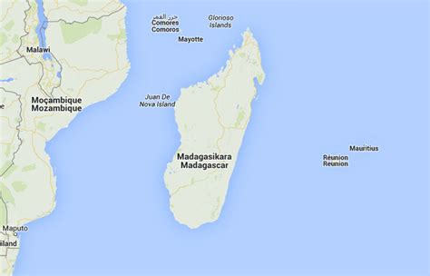 Mapa de Madagascar, donde está, queda, país, encuentra ...