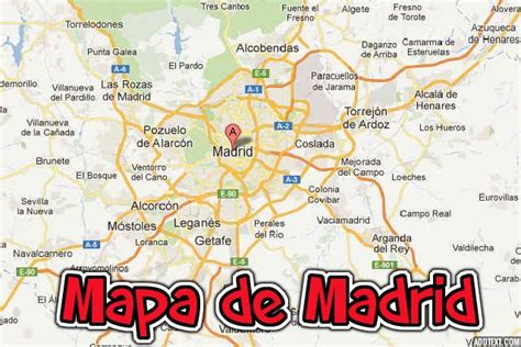 Mapa de Madrid callejero / Mapa de Madrid ciudad