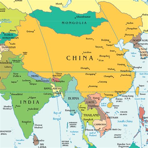 Mapa De Mesopotamia China India Y Egipto