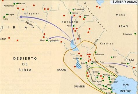 Mapa de Mesopotamia   Mapa Físico, Geográfico, Político ...