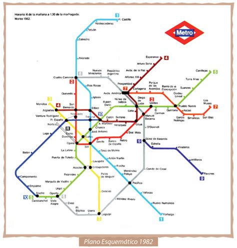 Mapa De Metro De Madrid,Mapa De Madrid Metro,Mapa De ...