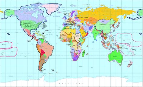 Mapa de Planisferios En el mundo , Planisferio globalMapa ...