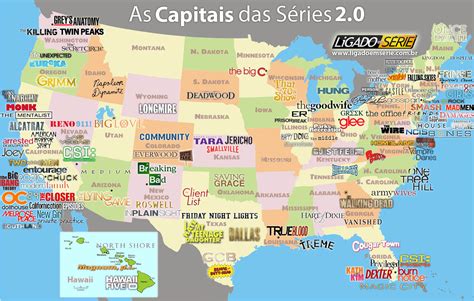 Mapa de series en Estados Unidos | Blog de bspelling.com