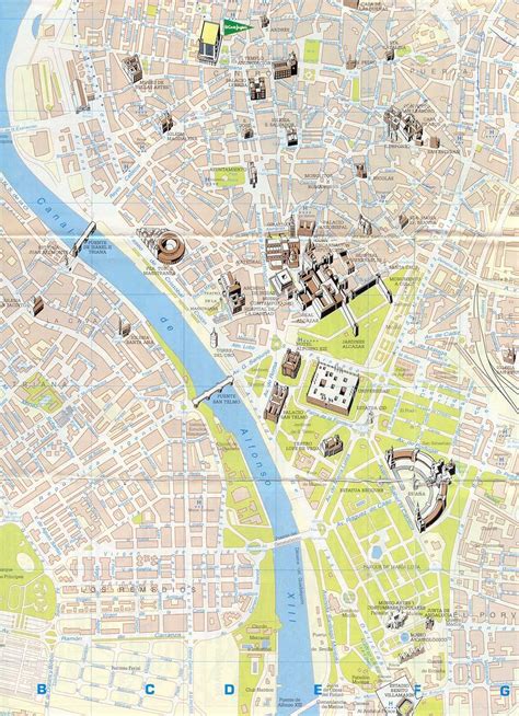 Mapa de Sevilla, Plano y callejero de Sevilla   101Viajes.com