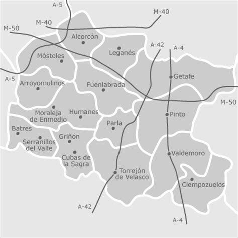 Mapa de Zona sur, Madrid — idealista