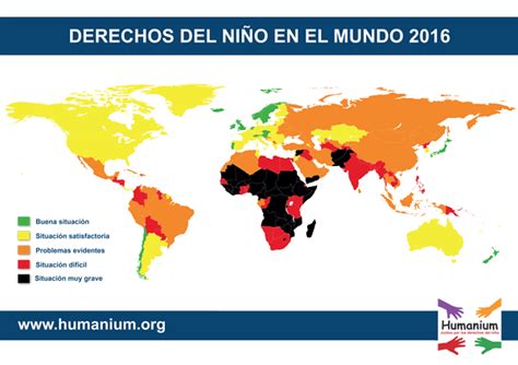 Mapa del respeto de los Derechos del Niño en el mundo ...