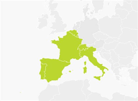 Mapa del sur de Europa | TomTom