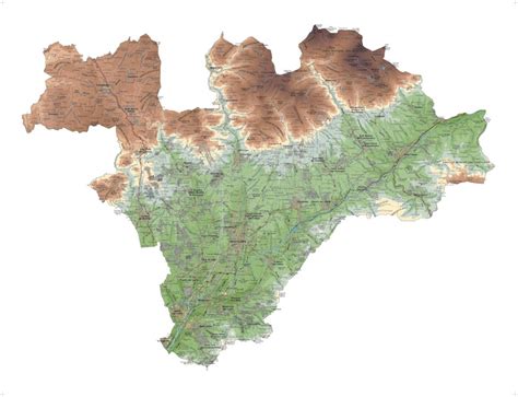 Mapa del Vallès Oriental Comarca | Tienda Mapas
