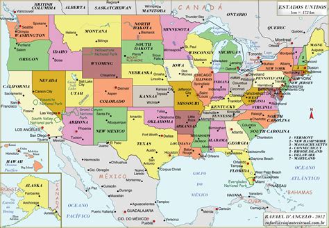 Mapa Estados Usa | My blog