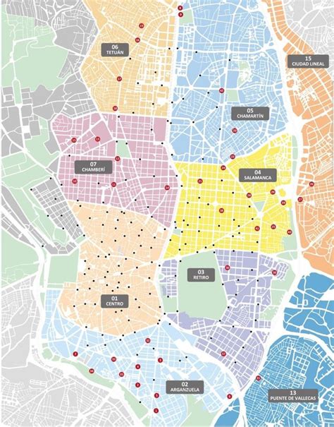 MAPA | Estas son las 42 nuevas estaciones que tendrá BiciMAD