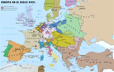 Mapa Europa Siglo Xviii | My blog