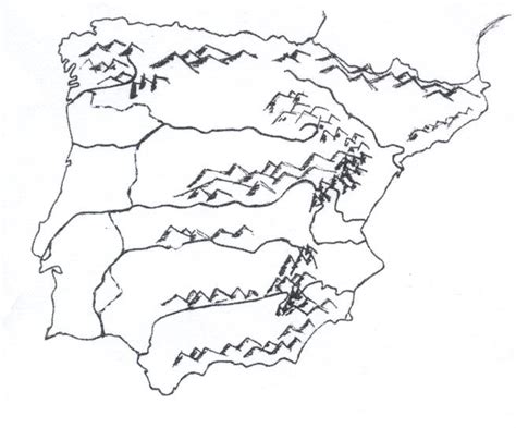 Mapa fisico para imprimir de españa   Imagui