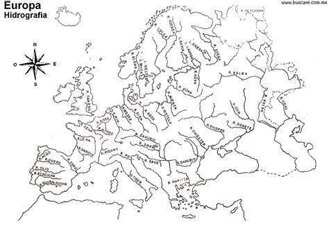Mapa Hidrografico De Europa | My blog