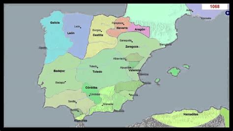 Mapa Histórico de Portugal e Espanha em 3000 anos   YouTube