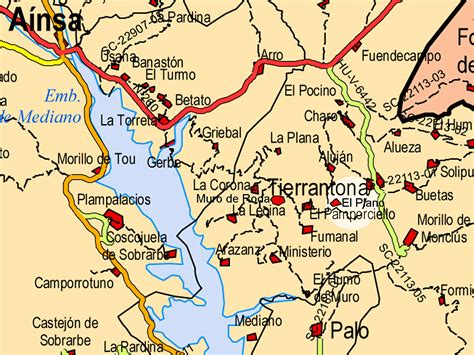 Mapa Huesca Pueblos | My blog