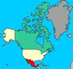 Mapa interactivo de América del Norte Costas de América ...