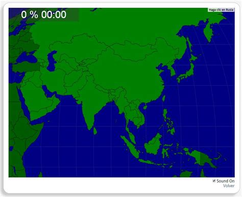 Mapa interactivo de Asia Países de Asia. Seterra   Mapas ...