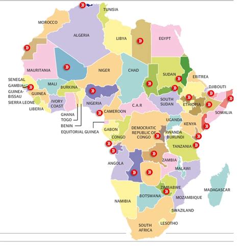 Mapa interactivo de los movimientos separatistas en África ...