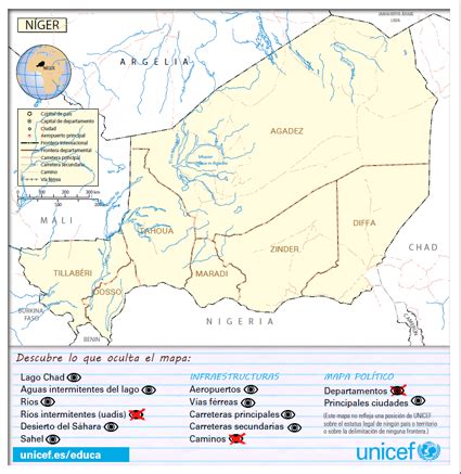 Mapa interactivo de Níger | UNICEF
