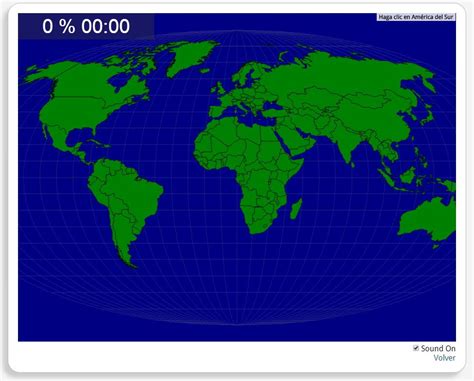 Mapa interactivo del Mundo Continentes. Seterra   Mapas ...