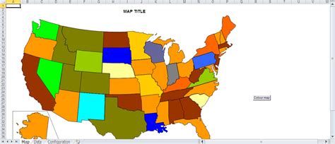 Mapa Interactivo Estados Unidos