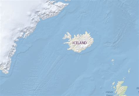 Mapa Islandia   plano Islandia   ViaMichelin