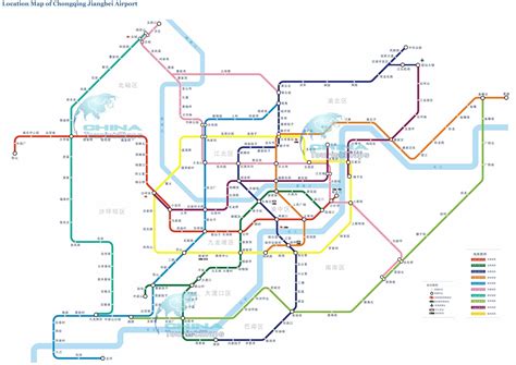 Mapa metro de Chongqing | Mapa Metro