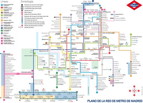 Mapa Metro Madrid Zonas | My blog