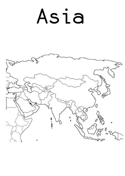mapa mudo de asia para imprimir | laclasedeptdemontse