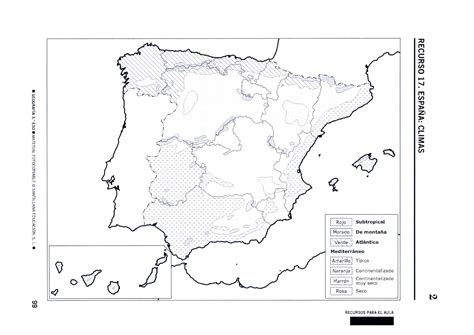 Mapa Mudo España Para Rellenar Online