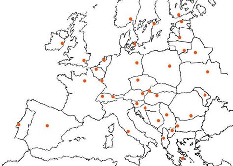 Mapa Mudo Europa Imprimir