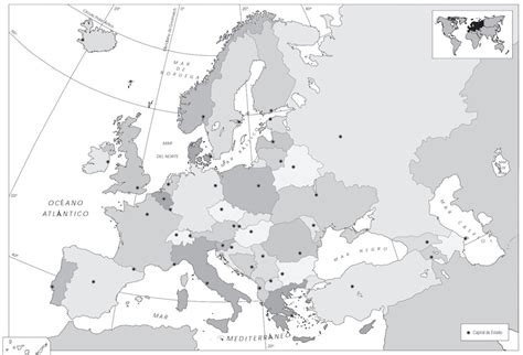 Mapa Mudo Politico De Europa Para Imprimir Gratis | BLSE