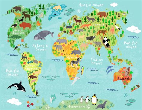 Mapa Mundi infantil   Pesquisa Google | mapa mundo ...