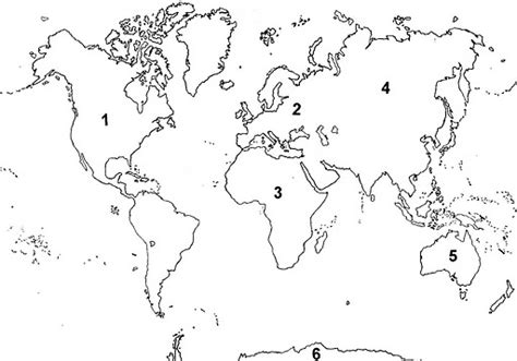 Mapa mundi sin colorear Imagui