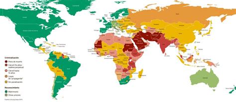 Mapa mundial de los derechos LGBT: penas de muerte en 8 ...