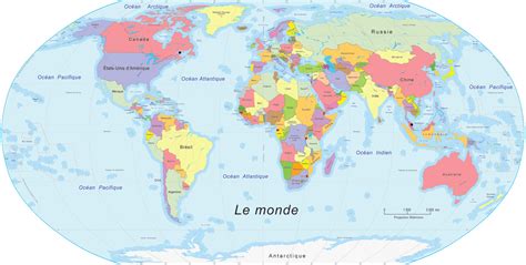 Mapa mundial Países, Mapa del Mundo