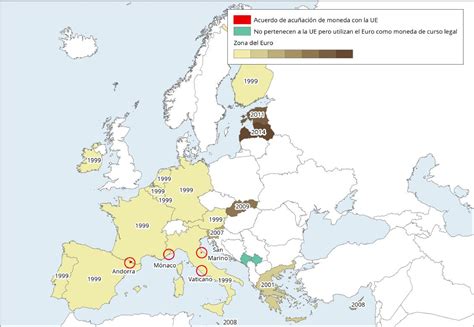 Mapa para imprimir de Europa Mapa de Europa: Zona del Euro ...
